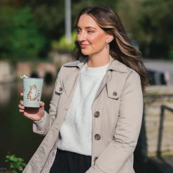 Wrendale Designs by Hannah Dale 320ml Thermal Travel Cup - Feline Friends