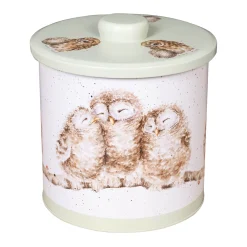Wrendale Designs by Hannah Dale Owl Biscuit Barrel - The Country Set
