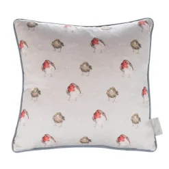 Wrendale Designs by Hannah Dale Cushion - Jolly Robin
