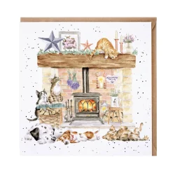 Wrendale Designs by Hannah Dale Card - There's No Place Like Home
