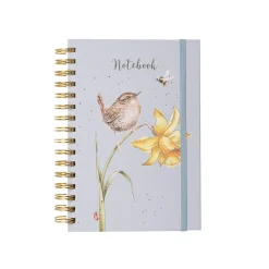 Wrendale Designs by Hannah Dale A5 Notebook - The Birds & The Bees - Wren