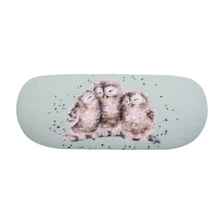 Wrendale Designs by Hannah Dale Glasses Case - Owlets - Owl