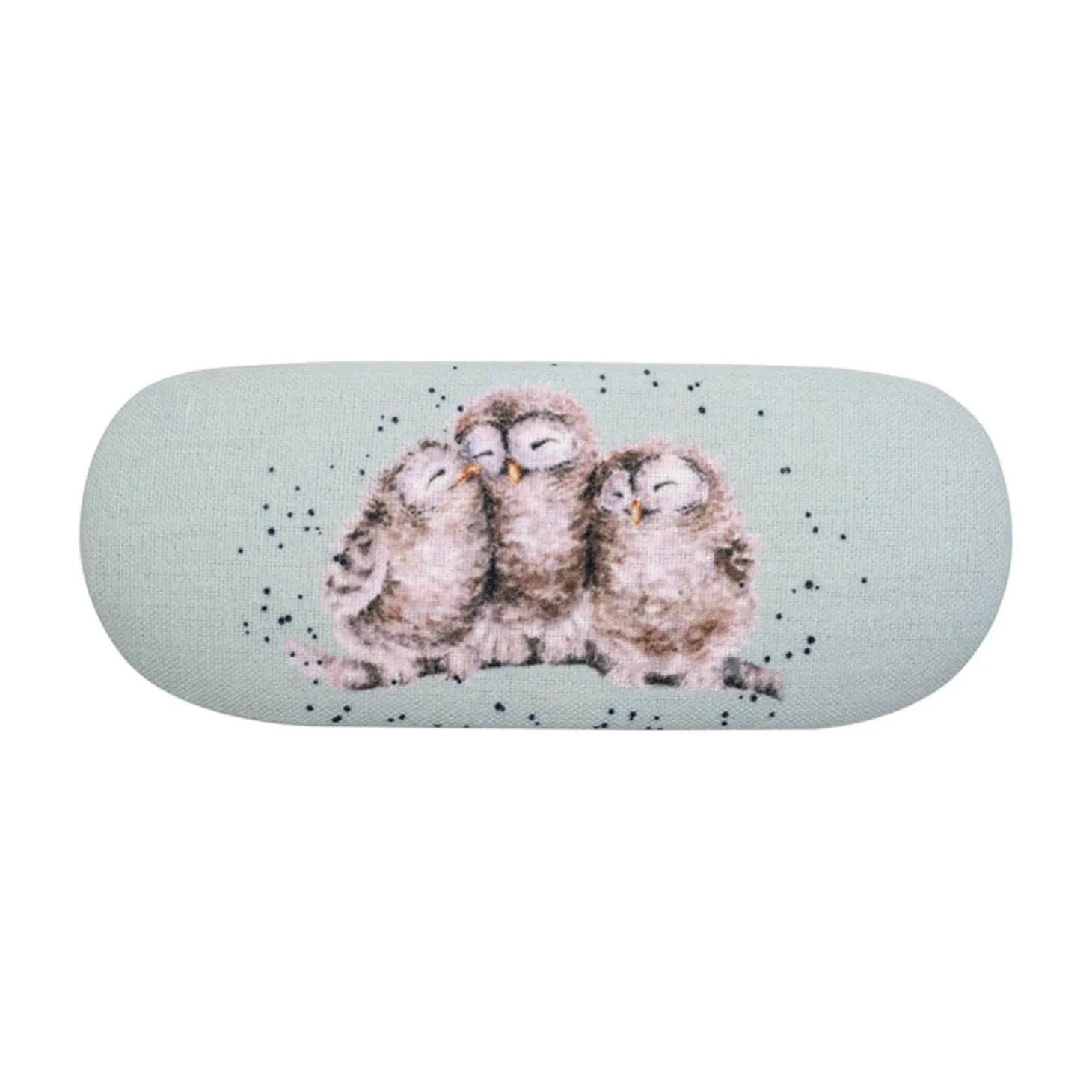 Wrendale Designs by Hannah Dale Glasses Case - Owlets - Owl