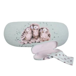 Wrendale Designs by Hannah Dale Glasses Case - Owlets - Owl