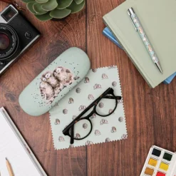 Wrendale Designs by Hannah Dale Glasses Case - Owlets - Owl