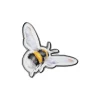 Wrendale Designs by Hannah Dale Pin Badge - Flight Of The Bumblebee - Bee