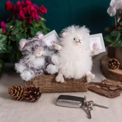 Wrendale Designs by Hannah Dale Plush Keyring - 'Beryl' Sheep