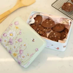 Wrendale Designs by Hannah Dale Rectangular Tin - Bee & Butterfly