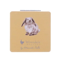 Wrendale Designs by Hannah Dale Compact Mirror - Earisistible Rabbit