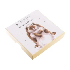 Wrendale Designs by Hannah Dale Compact Mirror - Earisistible Rabbit