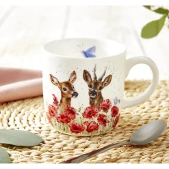Wrendale Designs by Hannah Dale Bone China 300ml Mug - Deer To Me