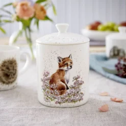 Wrendale Designs by Hannah Dale Bone China Medium Lidded Storage Jar - Make My Daisy