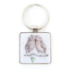 Wrendale Designs by Hannah Dale Keyring - Birds Of A Feather