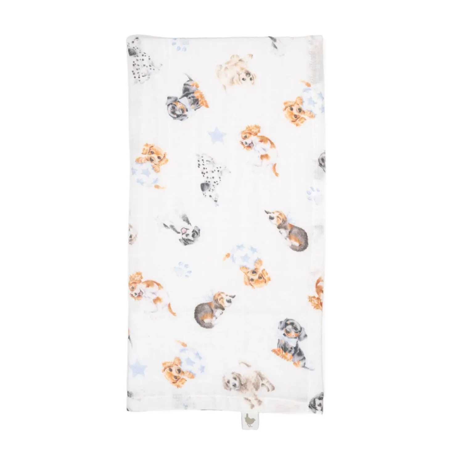 Wrendale Designs by Hannah Dale Little Wren 100% Cotton Muslin Gift Set - Little Paws