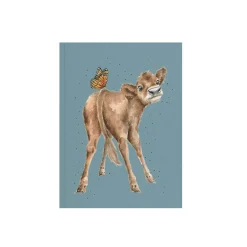 Wrendale Designs by Hannah Dale A6 Notebook - Fluttery Fabulous - Cow