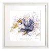 Wrendale Designs by Hannah Dale Coronation Large Print - White Frame