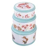 Wrendale Designs by Hannah Dale 3 Piece Cake Tin Nest - The Country Set