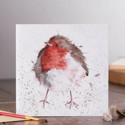 Wrendale Designs by Hannah Dale Card - The Jolly Robin