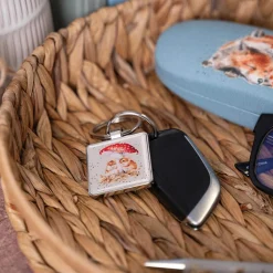 Wrendale Designs by Hannah Dale Key Ring - Mushroom In My Heart