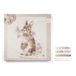 Wrendale Designs by Hannah Dale Paint By Numbers - Head Clover Heels - Rabbit