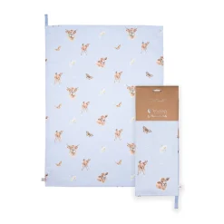 Wrendale Designs by Hannah Dale 100% Cotton Tea Towel - Farmyard Friends