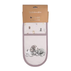 Wrendale Designs by Hannah Dale Double Oven Glove - A Dogs Life