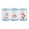 Wrendale Designs by Hannah Dale 3 Piece Tin Canister Set - The Country Set