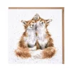 Wrendale Designs By Hannah Dale Card - Contentment - Fox