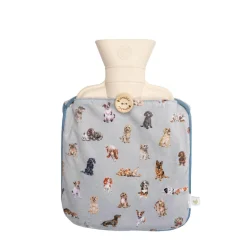 Wrendale Designs by Hannah Dale Hot Water Bottle - A Dog's Life