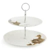 Wrendale Designs by Hannah Dale 2 Tier Porcelain Cake Stand