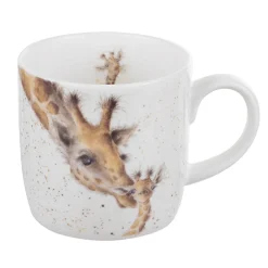 Wrendale Designs China Mug - First Kiss Giraffe