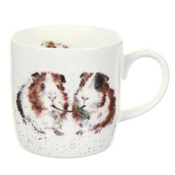 Wrendale Designs China Mug - Lettuce Be Friends