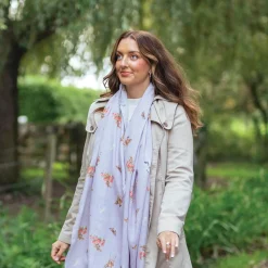 Wrendale Designs Everyday Scarf - Flutterly Fabulous - Cow