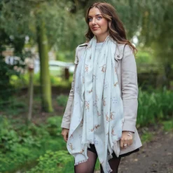 Wrendale Designs Everyday Scarf - Hare-Brained
