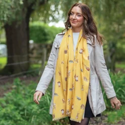 Wrendale Designs Everyday Scarf - Woodlander