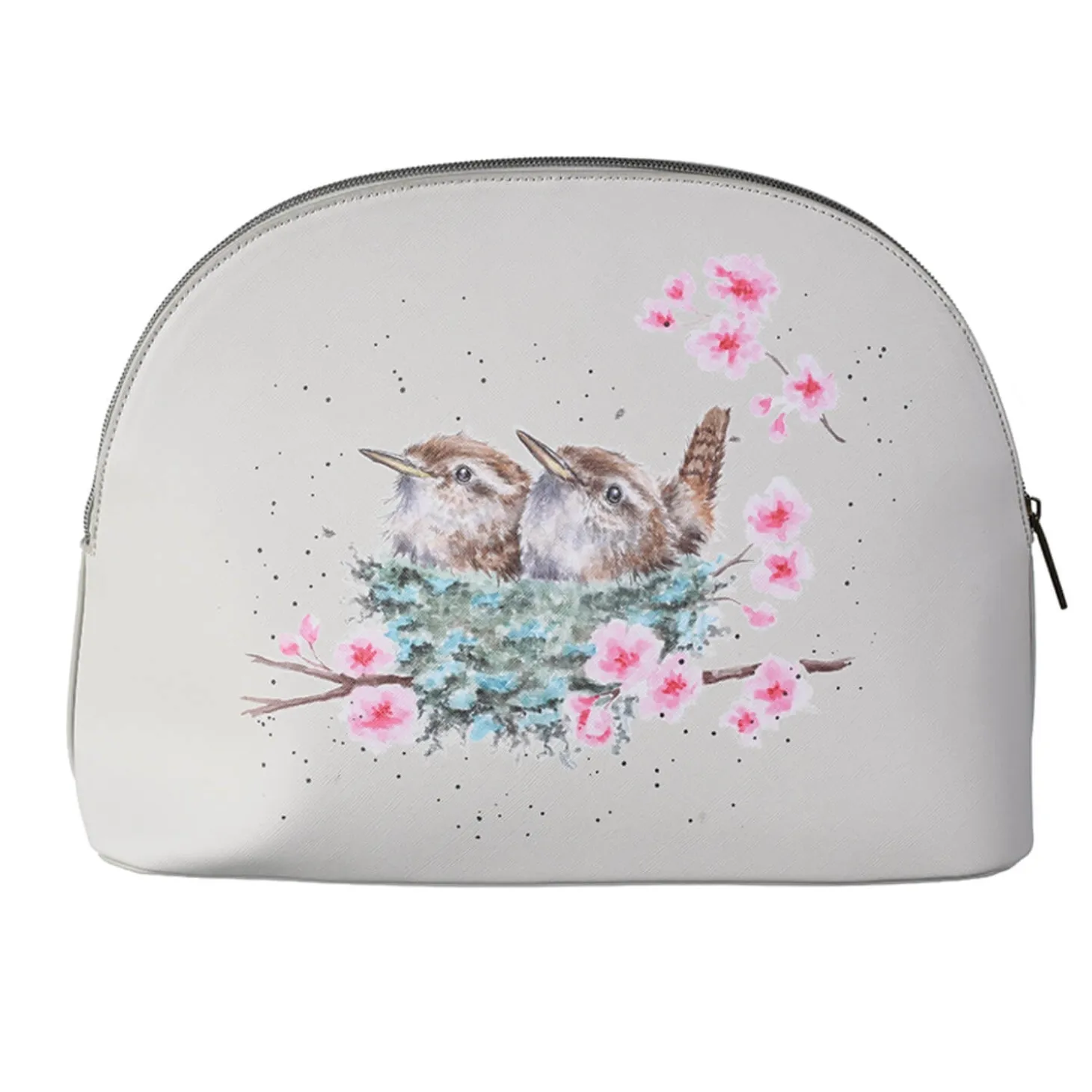 Wrendale Designs Large Cosmetic Bag - Home Tweet Home