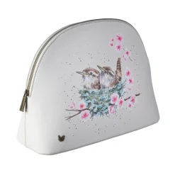 Wrendale Designs Large Cosmetic Bag - Home Tweet Home