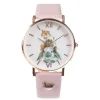 Wrendale Designs Leather Watch - Piggy In The Middle