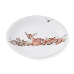 Wrendale Designs Little Wren Melamine Plate & Bowl Set