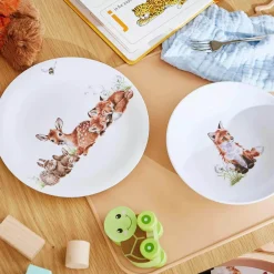 Wrendale Designs Little Wren Melamine Plate & Bowl Set