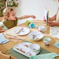 Wrendale Designs Little Wren Melamine Plate & Bowl Set