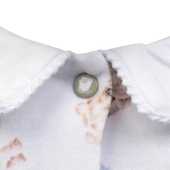 Wrendale Designs Little Wren  Little Paws Printed Babygrow - 0-3 Months