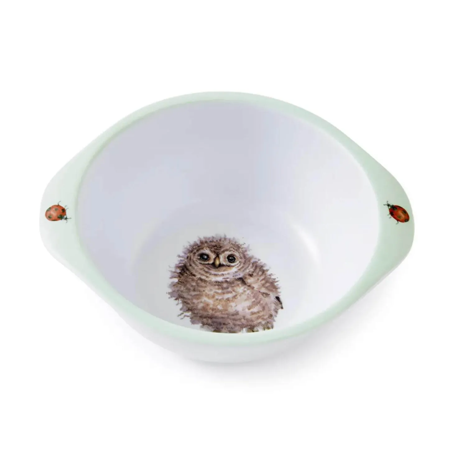 Wrendale Designs Little Wren Melamine Divided Plate & Bowl Set