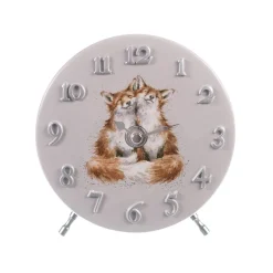 Wrendale Designs Mantel Clock - Fox