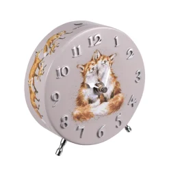 Wrendale Designs Mantel Clock - Fox