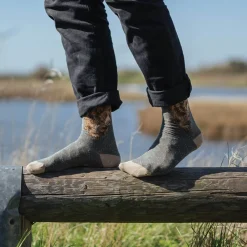 Wrendale Designs Mens Bamboo Socks One Size 7-11 - In My Footsteps