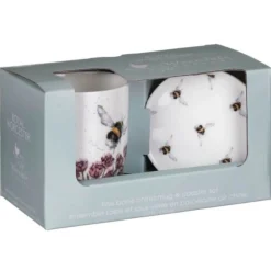 Wrendale Designs Mug & Coaster Set - Bumble Bee