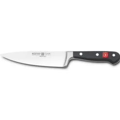 Wusthof Classic 16cm Chefs Knife - Black