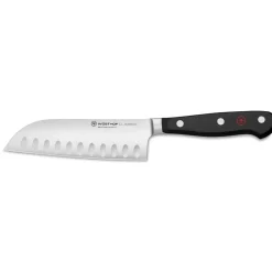 Wusthof Classic 14cm Santoku Knife - Black