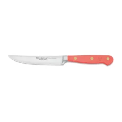 Wusthof Classic 12cm Steak Knife - Coral Peach